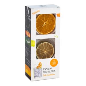 Pack de naranja deshidratada y lima deshidratada