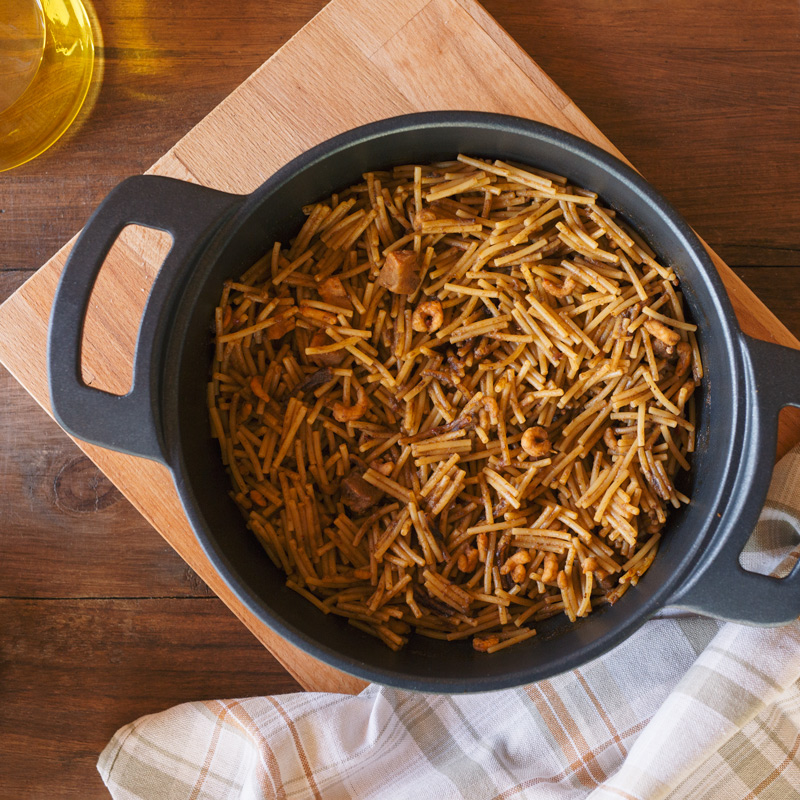 Fideos-Cazuela-Marinera-preparado