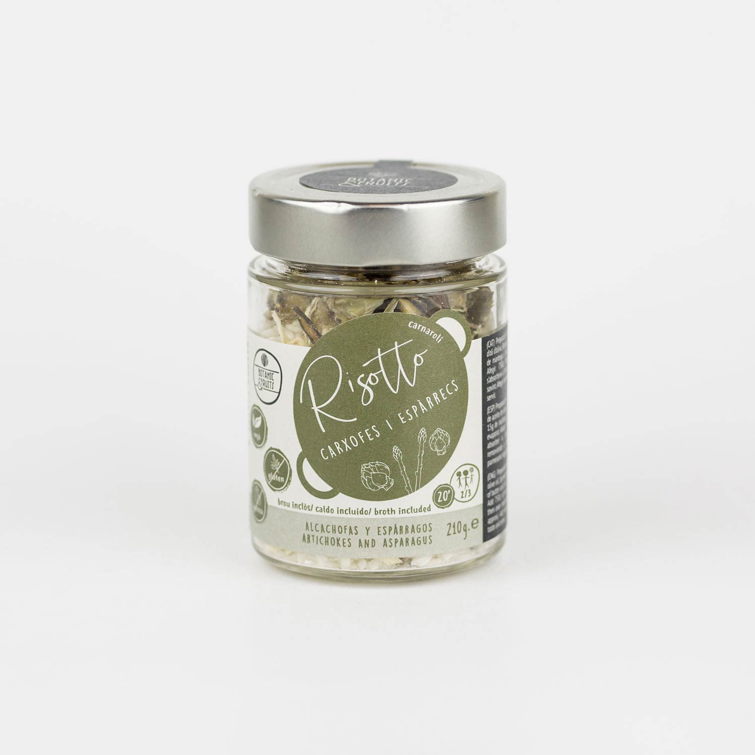 Artischocken- und Spargelrisotto