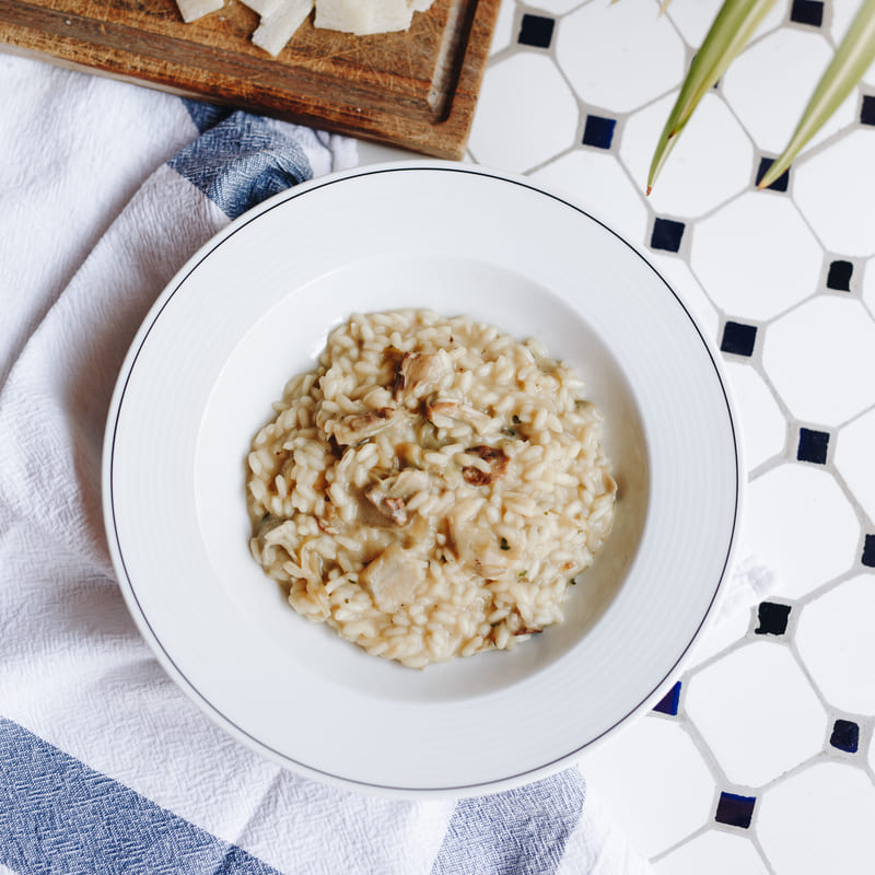 risotto-boletus-alcachofas-preparado